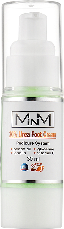 Крем для ніг із сечовиною 30% - M-in-M 30% Urea Foot Cream