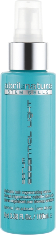 Сыворотка для тонких и ломких волос - Abril et Nature Stem Cells Bain Serum Essential Light — фото N1