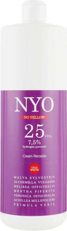 Крем-окисник для волосся 7.5% - Faipa Roma Nyo Cream Peroxide — фото N1