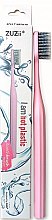 Биоразлагаемая зубная щетка, розовая - Zuzii Toothbrush — фото N1