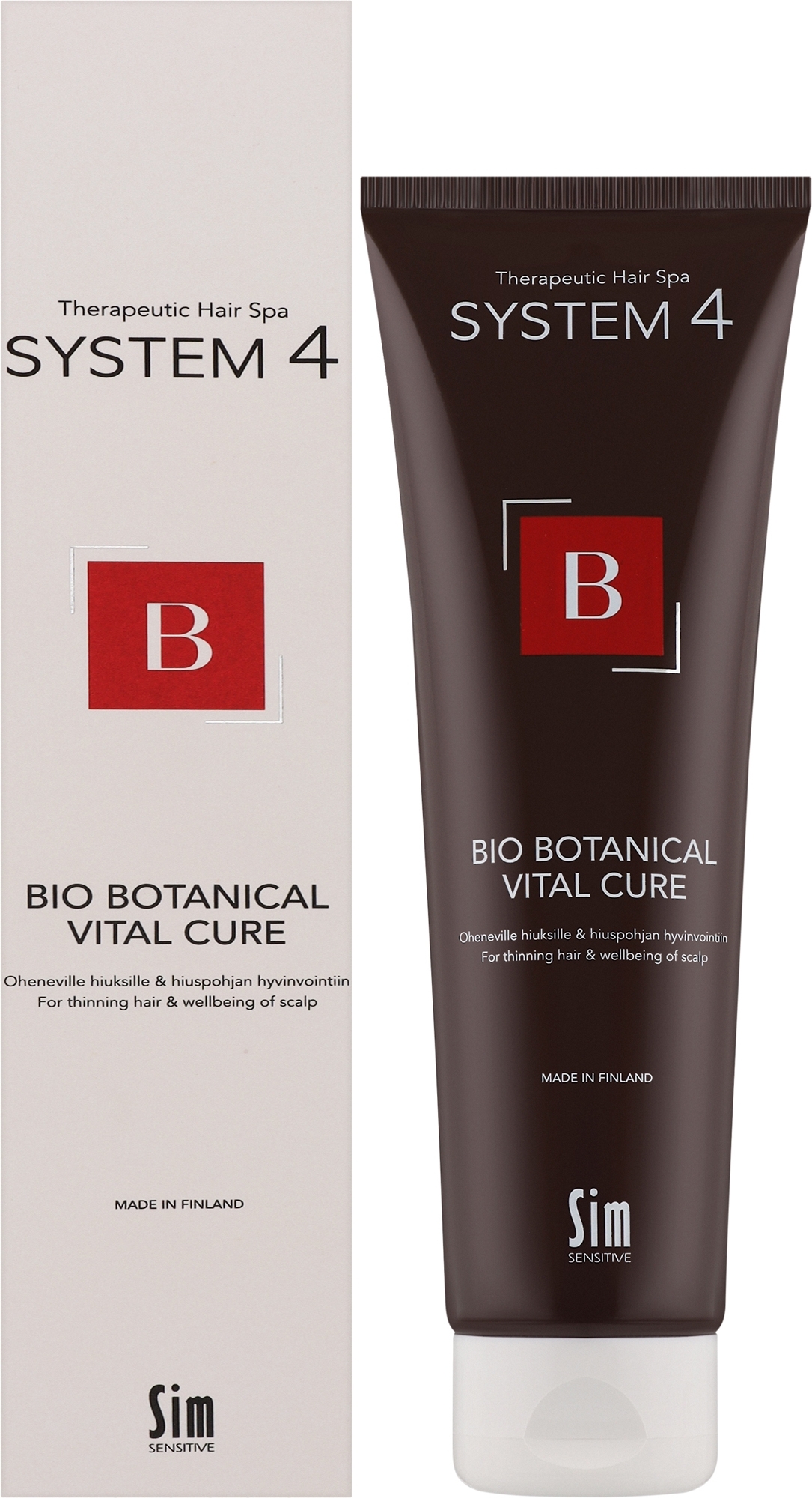 Бальзам для кожи головы от выпадения волос - Sim Sensitive System 4 BB Vital Cure — фото 150ml