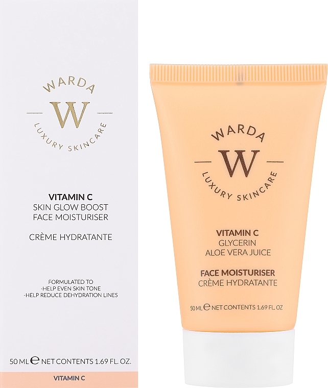 Зволожувальний крем з вітаміном С для надання сяйва шкірі - Warda Vitamin C Face Moisturiser — фото N1