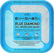 Парфумерія, косметика Моделювальна альгінатна маска для обличчя з алмазами - Lindsay 2 Step Gel Based Modeling Mask Blue Diamond