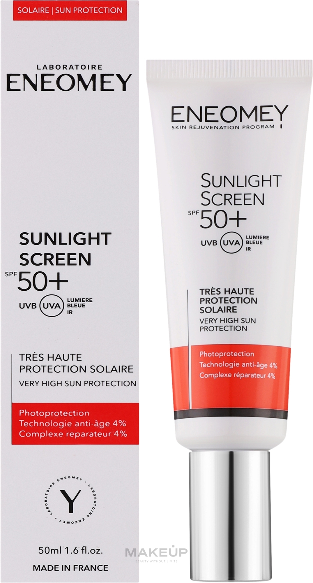 Сонцезахисний крем із фактором захисту 50 + - Eneomey Sunlight Screen 50+ — фото 50ml
