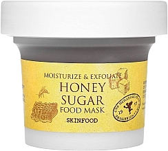 Парфумерія, косметика Маска для обличчя з медом і цукром - Skinfood Honey Sugar Food Mask