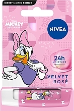 Парфумерія, косметика Гігієнічна помада для губ - NIVEA Daisy Duck Disney Edition