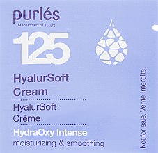 Парфумерія, косметика Гіалуроновий крем зволожувальний - Purles 125 HydraOxy Intense HyalurSoft Cream (пробник)