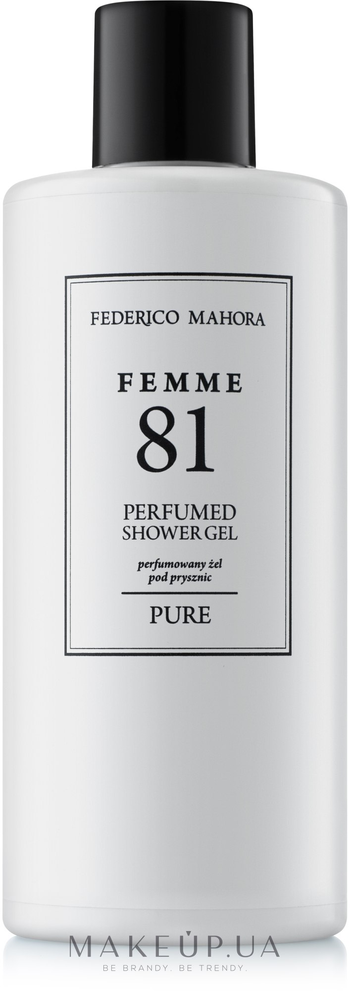 Federico Mahora Pure 81 Femme - Парфюмированный гель для душа — фото 300ml