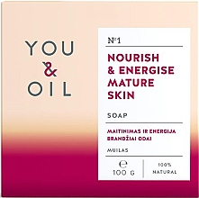 Духи, Парфюмерия, косметика Питательное мыло для зрелой кожи - You & Oil Nourish & Energise Mature Skin