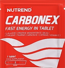 Енергетик, таблетки - Nutrend Carbonex — фото N2