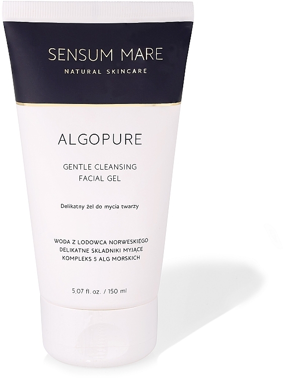 Ніжний очищувальний гель для обличчя - Sensum Mare Algopure Gentle Cleansing Facial Gel — фото N1