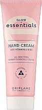 Крем для рук з вітамінами Е та В3 - Oriflame Essentials Glow Essentials Hand Cream With Vitamins E & B3 — фото N1