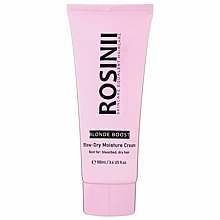 Парфумерія, косметика Зволожувальний крем для світлого волосся - Rosinii Blonde Boost Blow Dry Moisture Cream