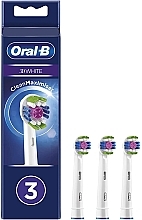 Парфумерія, косметика Змінні насадки для електричної зубної щітки, 3 шт. - Oral-B 3D White CleanMaximiser Refill Heads