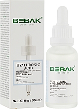 Інтенсивна зволожувальна сироватка з гіалуроновою кислотою - Bebak Laboratories Moisturizing Hyaluronic Acid Serum — фото N2