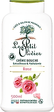 Парфумерія, косметика Крем для душу Троянда - Le Petit Olivier Extra Gentle Shower Cream Rose
