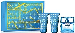 Парфумерія, косметика Versace Man Eau Fraiche - Набір (edt 50ml + sh/gel 50ml + a/sh 50ml)