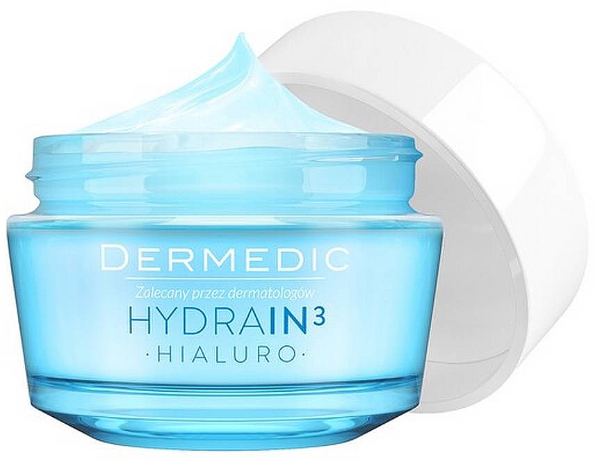 Набір - Dermedic Hydrain 3(ser/30 ml + cr/gel/50 ml) — фото N3