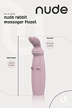 Парфумерія, косметика Кліторальний стимулятор - Dream Toys Nude Rabbit Massager Hazel