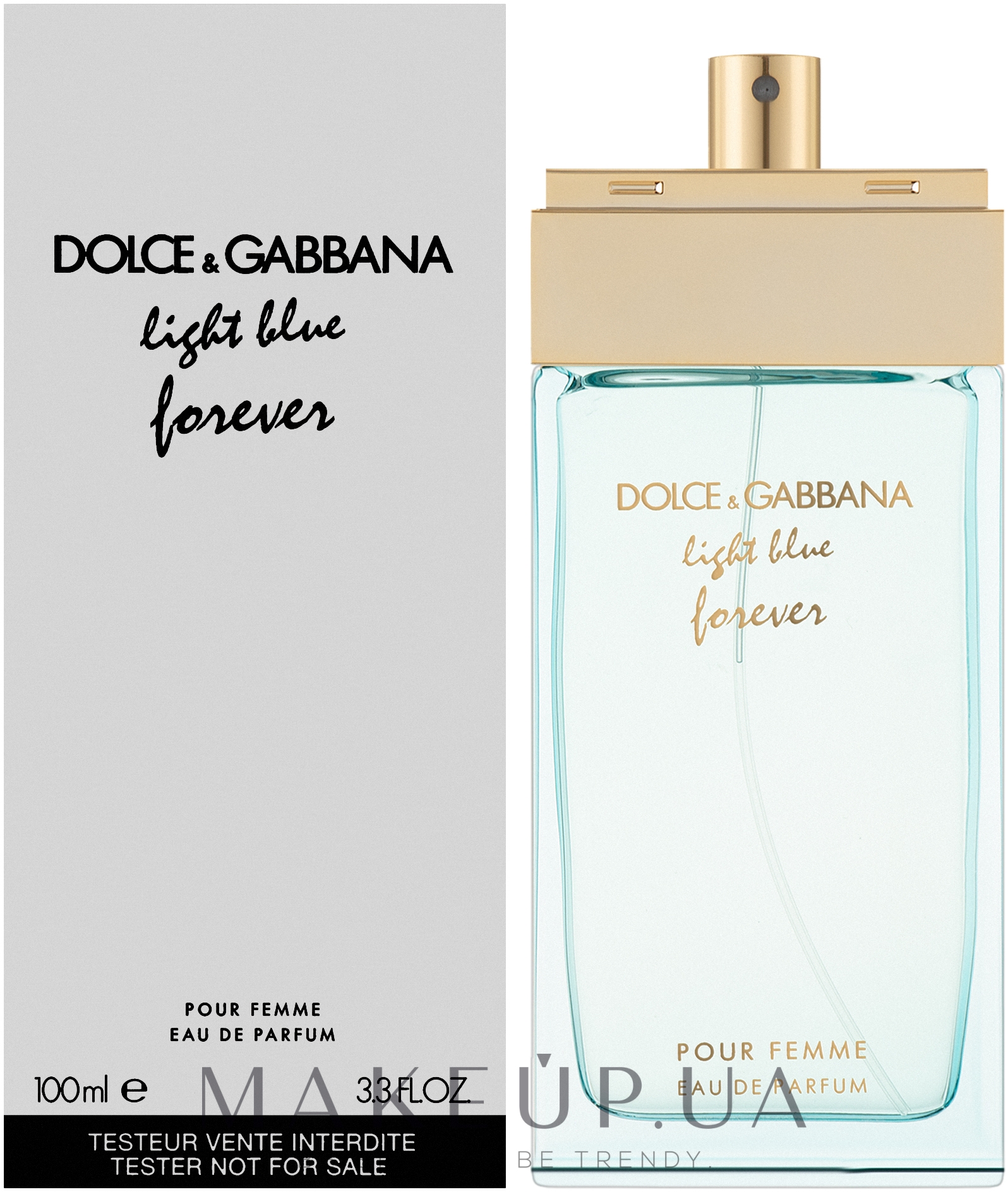 Dolce & Gabbana Light Blue Forever - Парфюмированная вода (тестер без крышечки) — фото 100ml