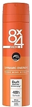 Парфумерія, косметика Дезодорант - 8x4 Men Dynamic Energy Deodorant