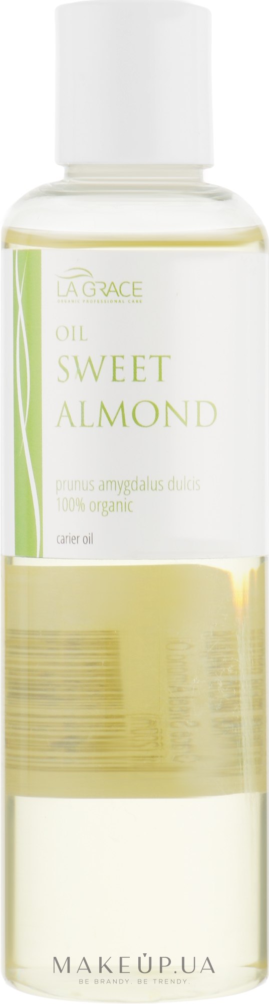Масажне масло мигдалю - La Grace Sweet Almond Oil Light — фото 200ml