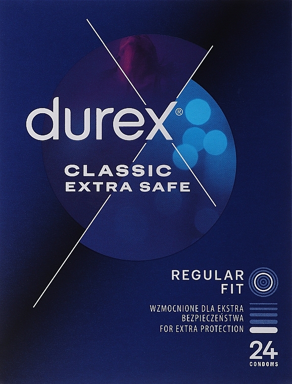 Презервативы утолщенные, 24 шт - Durex Extra Safe — фото N1