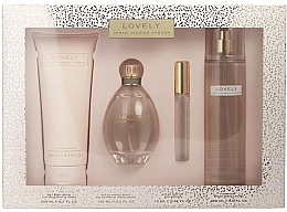 Парфумерія, косметика Sarah Jessica Parker Lovely - Набір (edp/100ml + edp/10ml + b/mist/236ml + b/l/200ml)