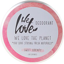 Духи, Парфюмерия, косметика Натуральный кремовый дезодорант "Sweet Serenity" - We Love The Planet Deodorant Sweet Serenity