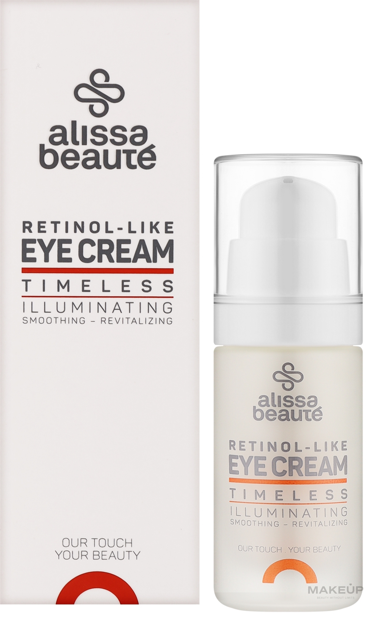 Крем для шкіри навколо очей з ретинолоподібним ефектом - Alissa Beaute Timeless Retinol-Like Eye Cream — фото 30ml