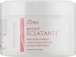 Маска для лица "Сияние кожи" c витамином С - La Grace Eclat De La Peau Masque Eclatante — фото N3
