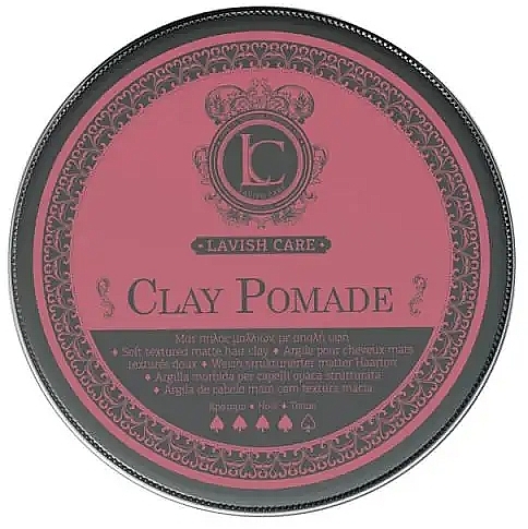 Мягкая глина сильной фиксации - Lavish Care Clay Pomade — фото N1