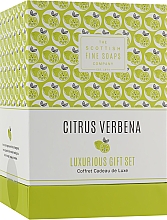 Духи, Парфюмерия, косметика Набор - Scottish Fine Soaps Citrus Verbena Luxurious Gift Set (wash/75ml + but/75ml + cr/75ml + soap)