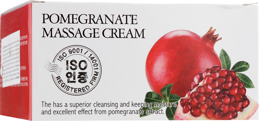 Масажний крем з екстрактом граната - Ekel Pomegranate Massage Cream — фото N2
