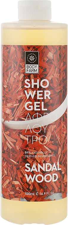 Гель для душа "Сандаловое дерево" - Bodyfarm Shower Gel Sandal Tree — фото N3