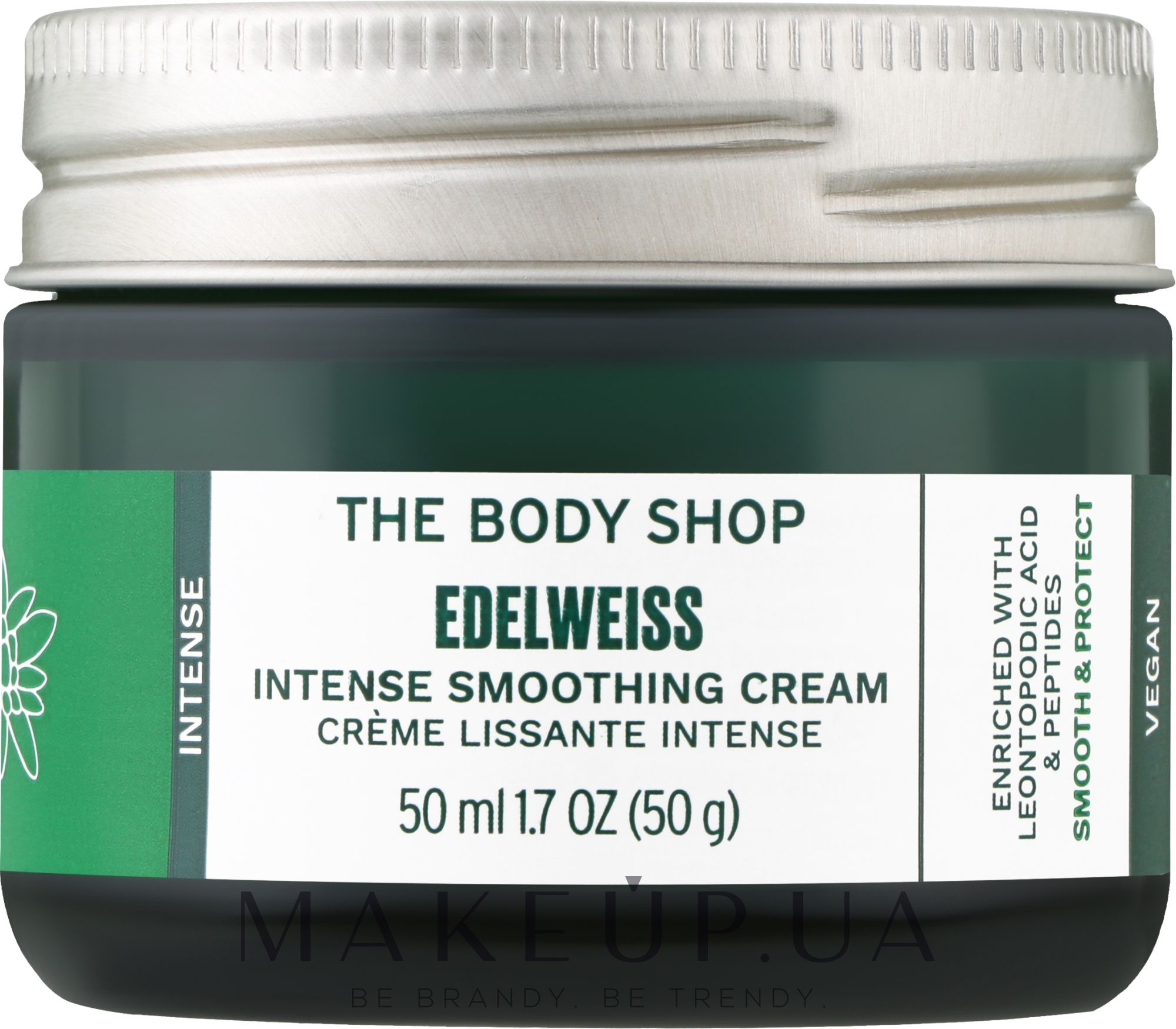 Интенсивный разглаживающий дневной крем - The Body Shop Edelweiss Intense Smoothing Day Cream — фото 50ml