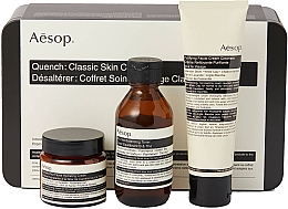 Духи, Парфюмерия, косметика Набор - Aesop Quench Classic Skin Care Kit (toner/100ml + cream/100ml + cream/60ml)