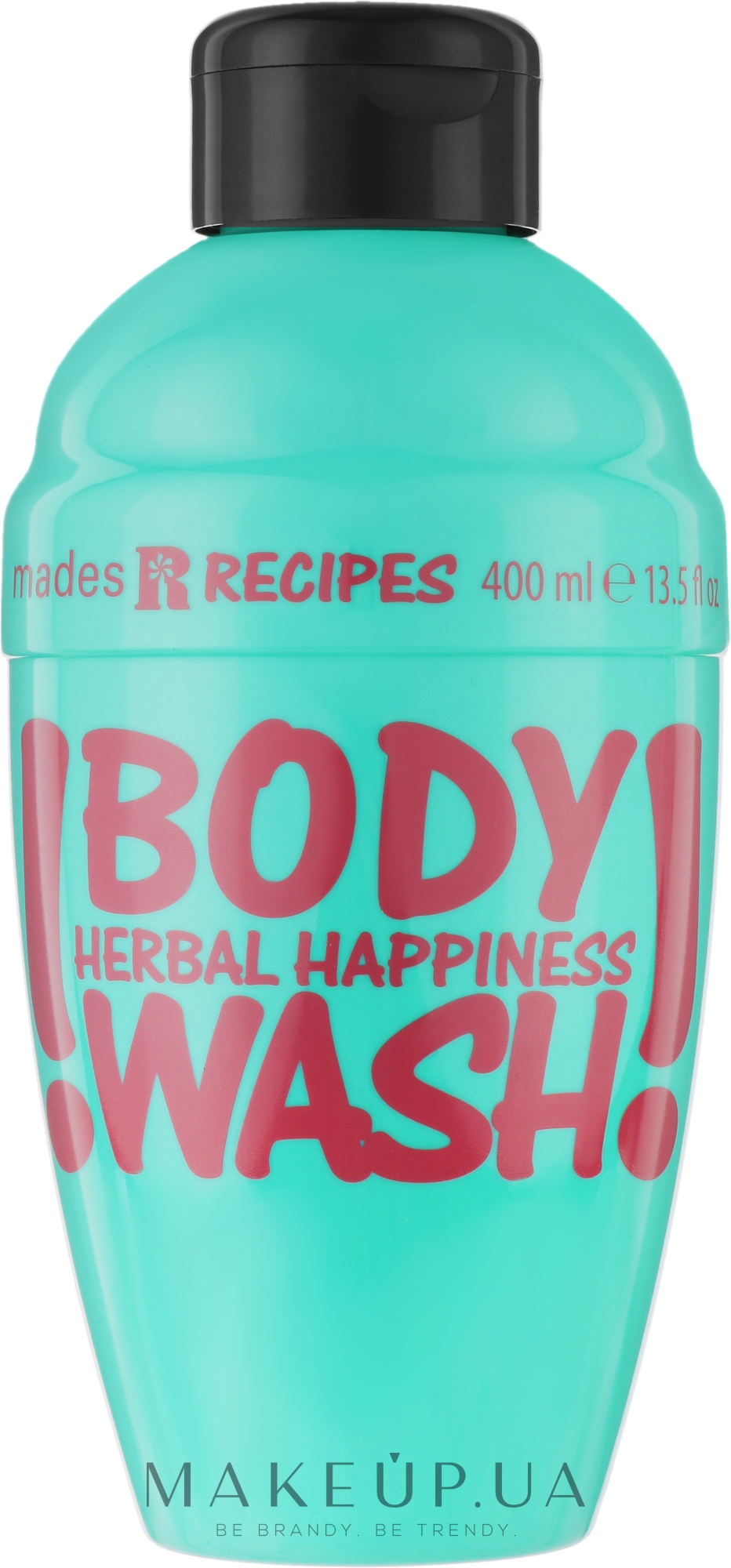 Гель для душу "Трав'яне щастя" - Mades Cosmetics Recipes Herbal Happiness Body Wash — фото 400ml