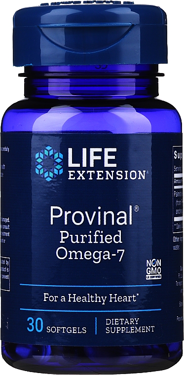 Пищевая добавка "Омега 7" - Life Extension Omega-7 — фото N1