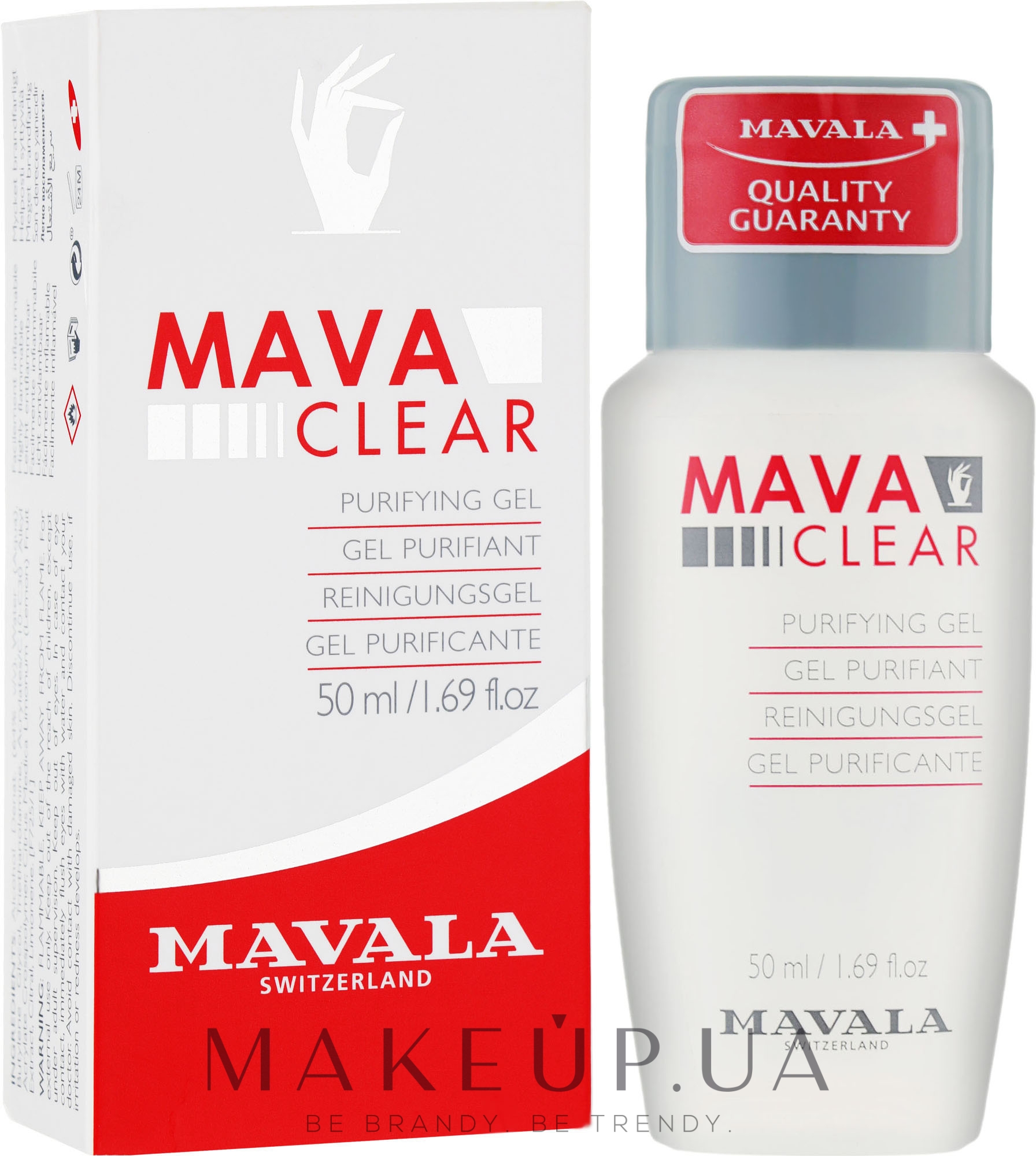 Дезинфікуючий гель для рук - Mavala Mava-Clear Gel Purifying — фото 50ml