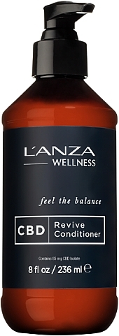 Підбадьорливий кондиціонер для волосся - L'anza Healing Wellness CBD Revive Conditioner — фото N1