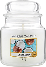 Духи, Парфюмерия, косметика Ароматическая свеча в банке - Yankee Candle Coconut Splash