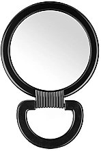 Дзеркало косметичне, чорне, 13 см, 00271 - Eurostil — фото N1