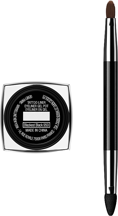 УЦЕНКА Стойкая гелевая подводка для век со щеточкой - Maybelline New York Tattoo Liner * — фото N3