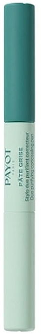 Очищающий стик-корректор - Payot Pate Grise Duo Purifying Concealing Pen — фото N1