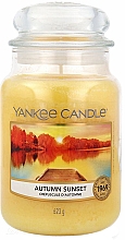 Духи, Парфюмерия, косметика Ароматическая свеча в банке - Yankee Candle Autumn Sunset 