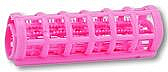 Бигуди с накладкой, розовые, 7 шт - Deni Carte — фото N1