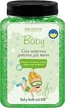 Парфумерія, косметика Морська дитяча сіль для ванн "Біотошка" - Bioton Cosmetics Sea Salt