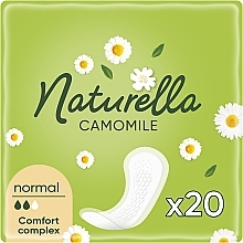 Щоденні прокладки, 20 шт. - Naturella Camomile Comfort Complex Normal — фото N1