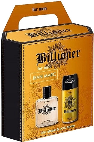 Набір - Jean Marc Billioner (deo/150ml + after/shave/lot/100ml) — фото N1